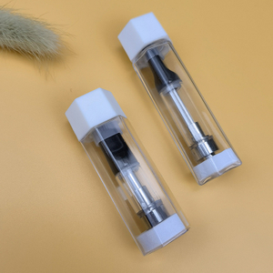 Tubo de plástico de embalaje de cartucho de vape de 1,0 ml