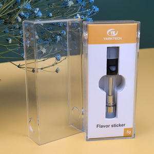 Cajas de diapositivas de plástico transparente resistente a niños