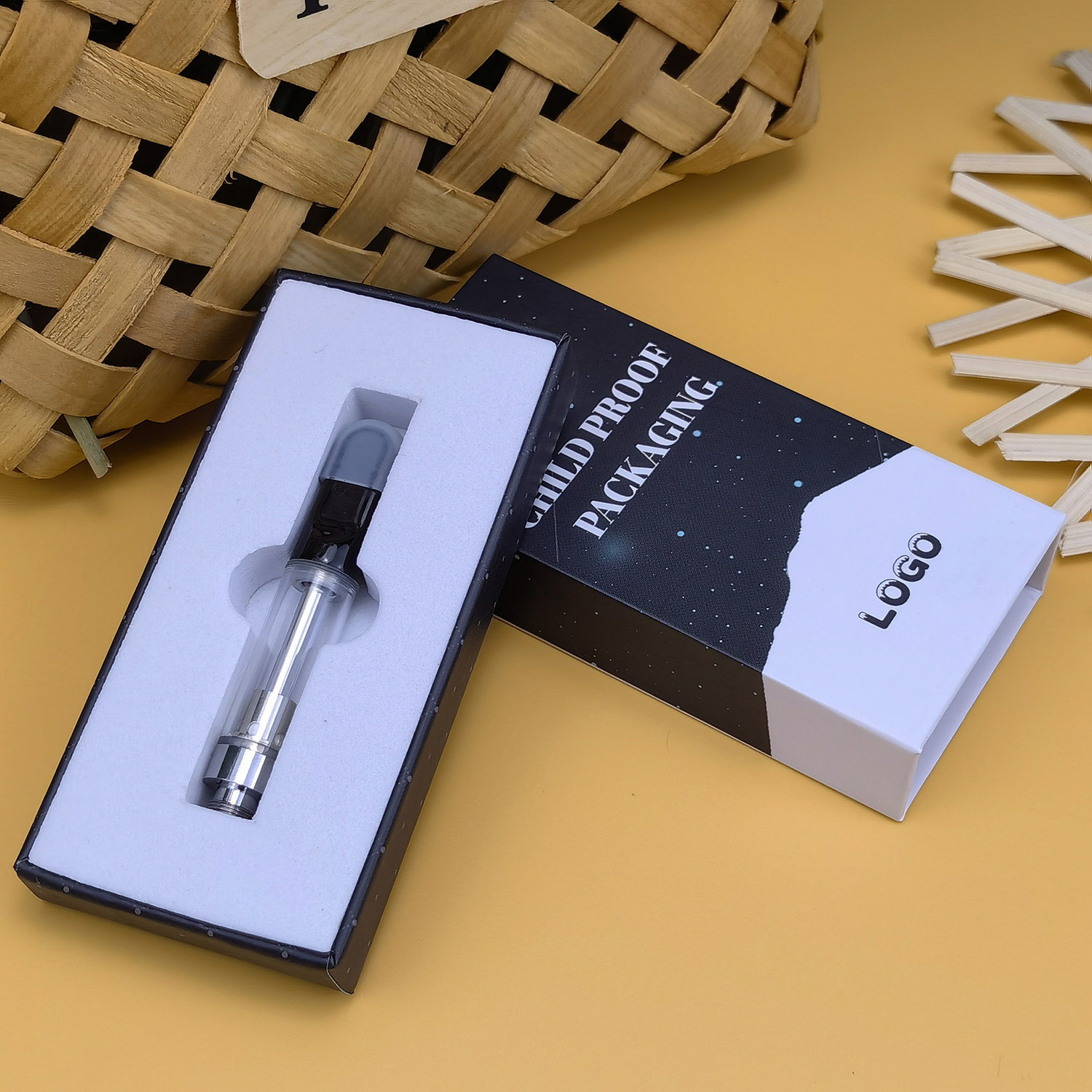 Caja de embalaje del cartucho 510 Vape